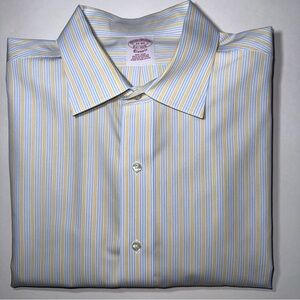 Brooks Brothers Classic Non-Iron Supima Cotton French Cuff Dress Shirt 17-33